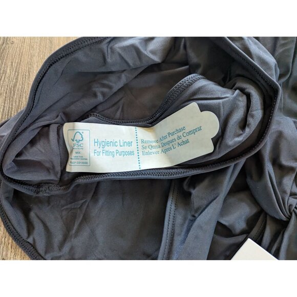 Andie Swim The Capri One Piece Black Eco Nylon  Size Medium - Picture 5 of 9